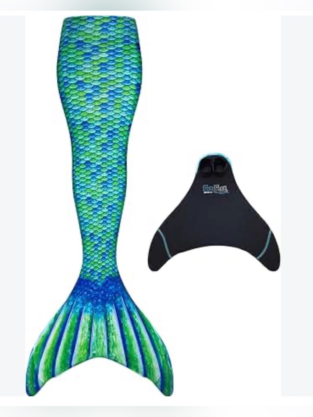 Monofin Mermaid tail/lower body skin suit made for swimming,costume